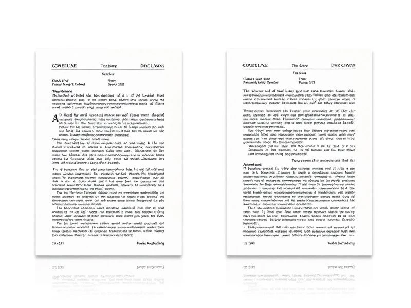 Documentos em que comprimir exige cuidado