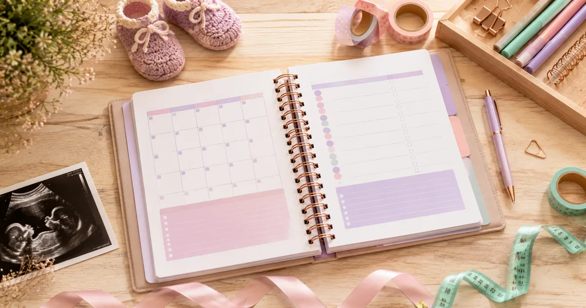 Planner da Gestante para Imprimir: o Que Colocar