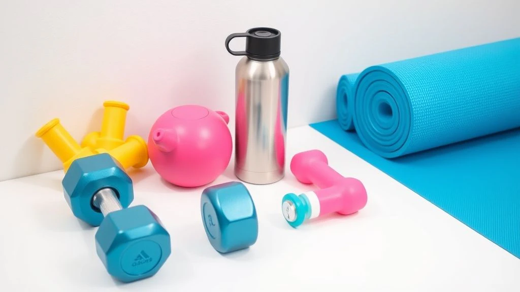 Equipamentos de treino e fitness para diferentes níveis de atividade