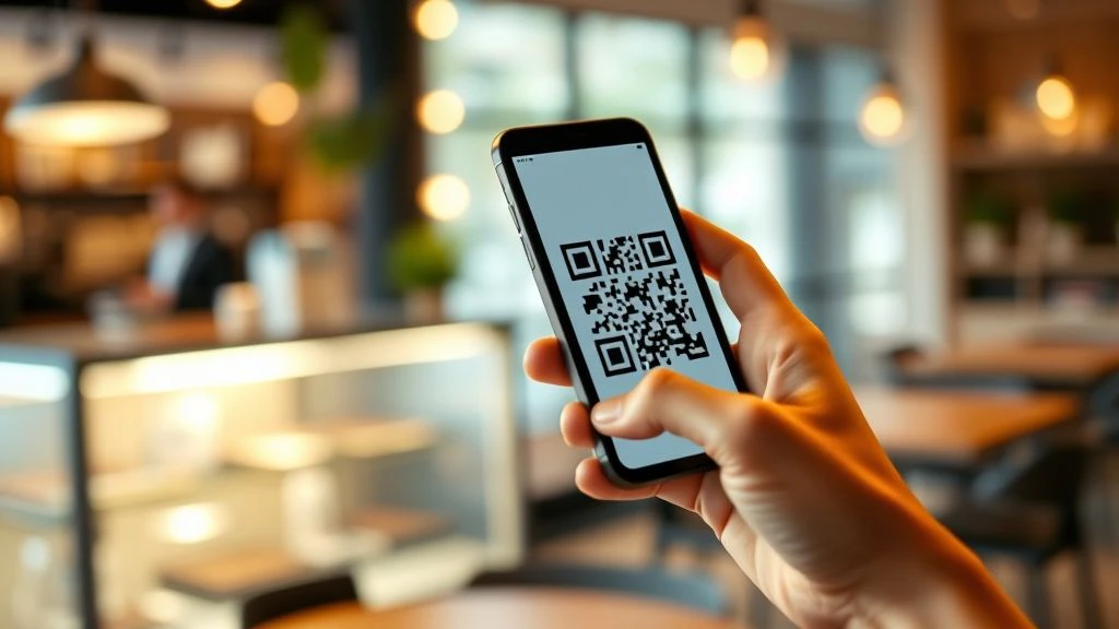 QR Code personalizado com logo e cores da marca